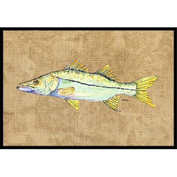 Carolines Treasures Carolines Treasures 8819JMAT 24 x 36 In. Snook Indoor or Outdoor Mat 8819JMAT - main